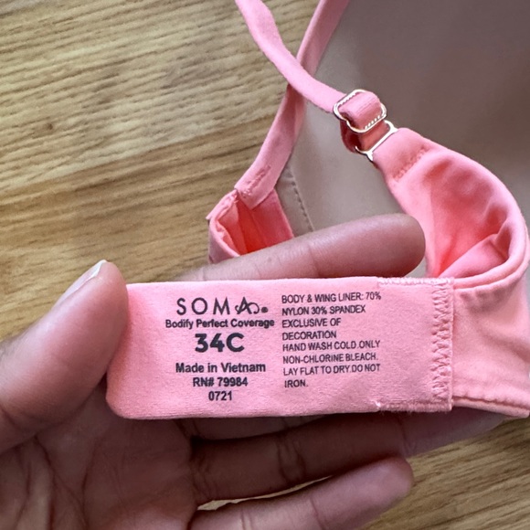 Soma Bodify Perfect Coverage Bra ✨ 34C - Picture 4 of 5